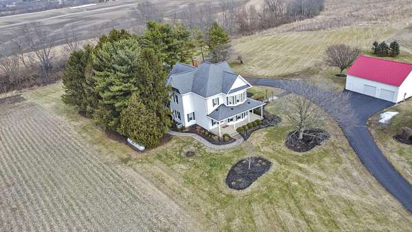 43 Acres of Agricultural Land with Home for Sale in Circleville, Ohio