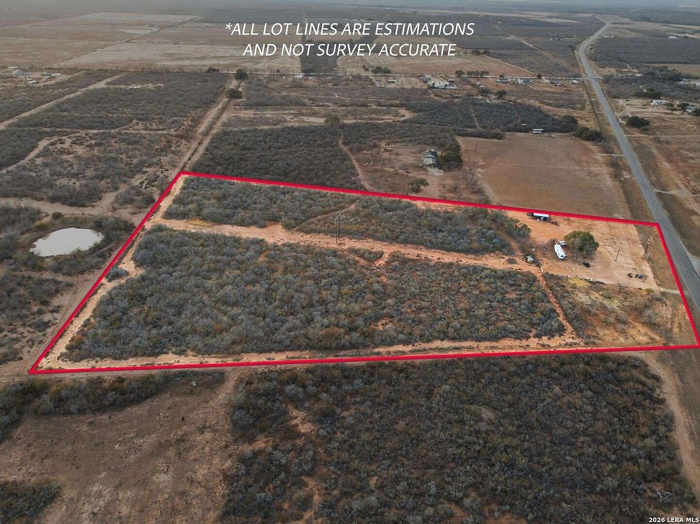 14 Acres of Recreational & Residential Land for Sale in Moore, Texas