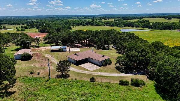 100 Acres of Land with Home for Sale in McLoud, Oklahoma