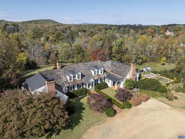 6.67 Acres of Land with Home for Sale in Charlottesville, Virginia
