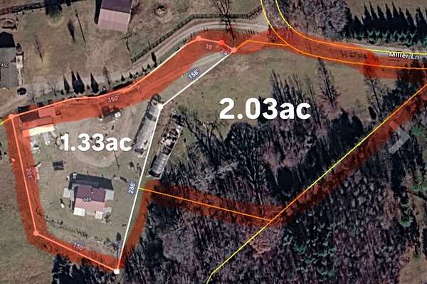 3.39 Acres of Land with Home for Sale in Goodspring, Tennessee