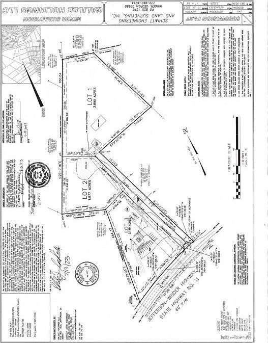 3.89 Acres of Land for Sale in Jefferson, Georgia