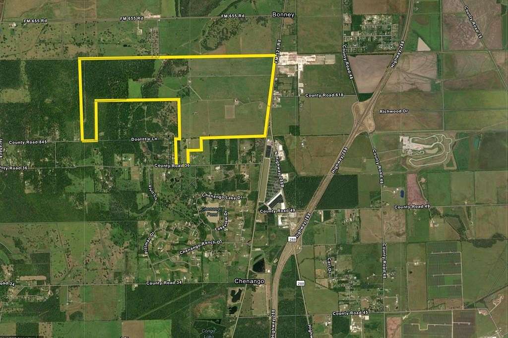 1,293 Acres of Land for Sale in Rosharon, Texas
