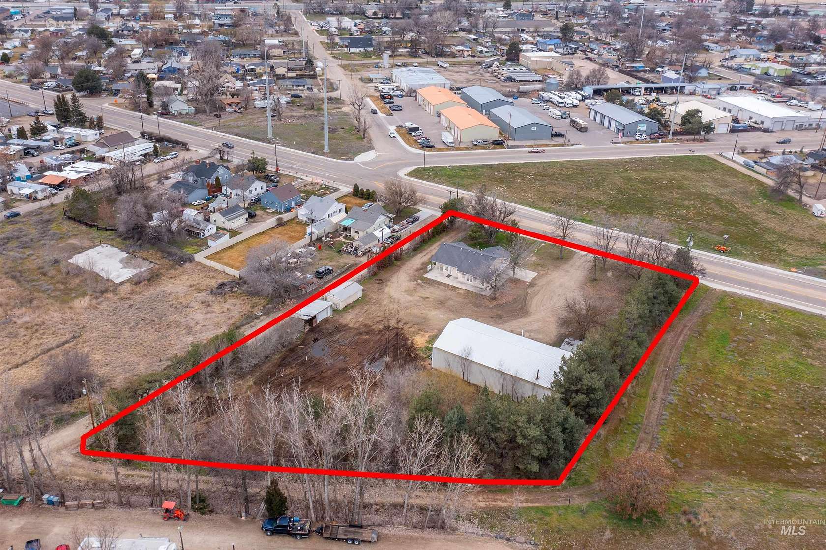 1.7 Acres of Residential Land with Home for Sale in Caldwell, Idaho