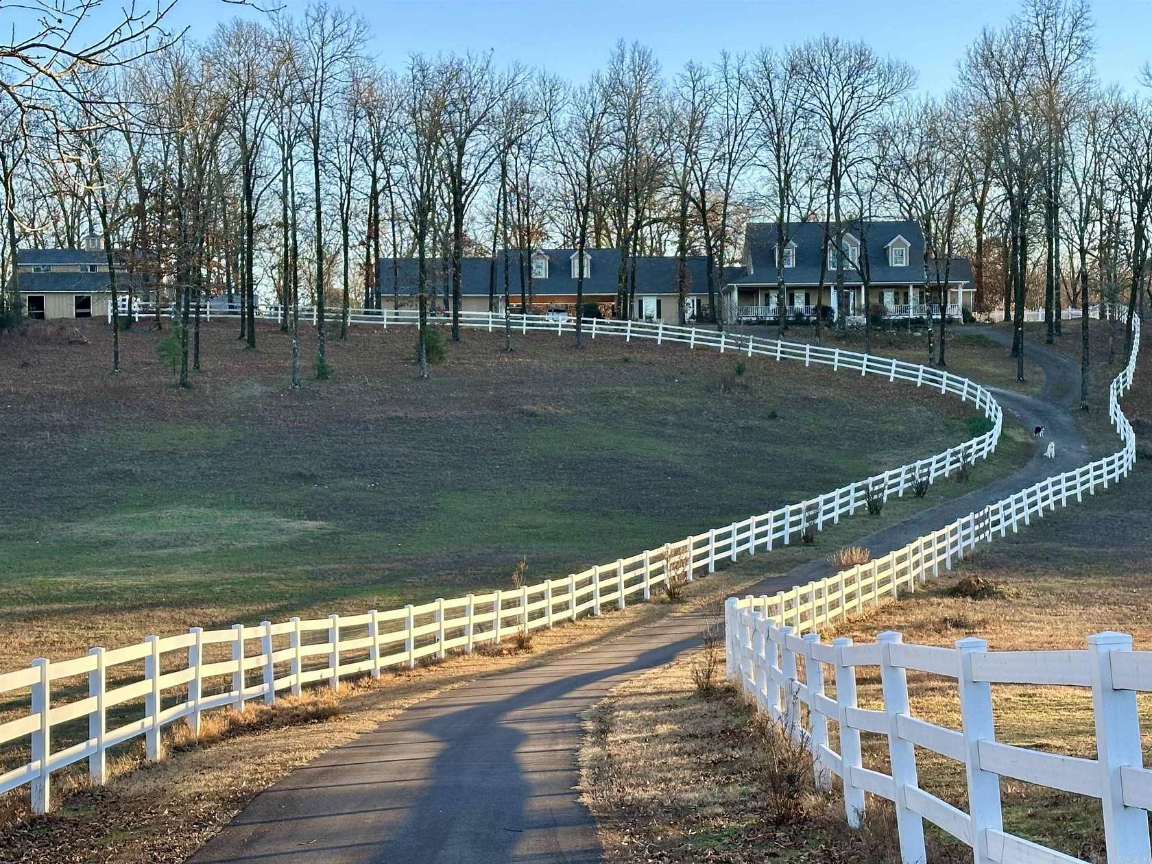 20.5 Acres of Agricultural Land with Home for Sale in Hot Springs, Arkansas