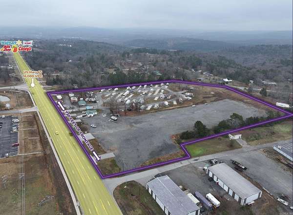 11.6 Acres of Commercial Land for Sale in Clinton, Arkansas