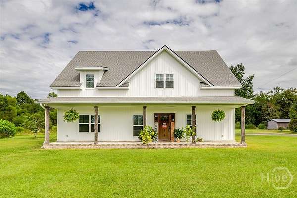 5 Acres of Residential Land with Home for Sale in Springfield, Georgia