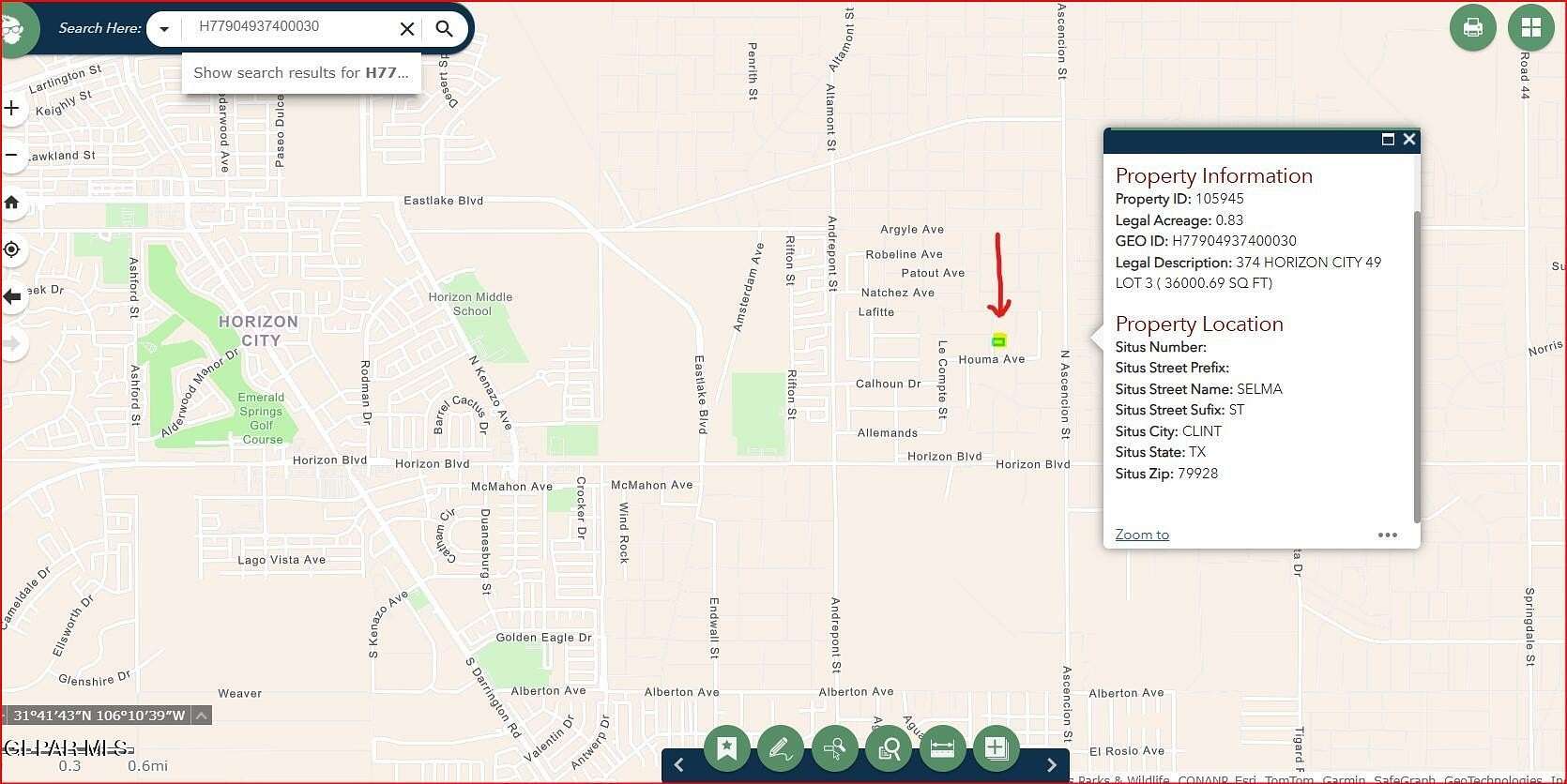 0.83 Acres of Land for Lease in Clint, Texas