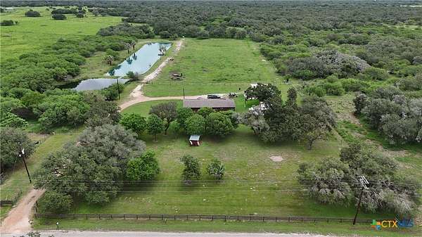 16 Acres of Land with Home for Sale in Goliad, Texas
