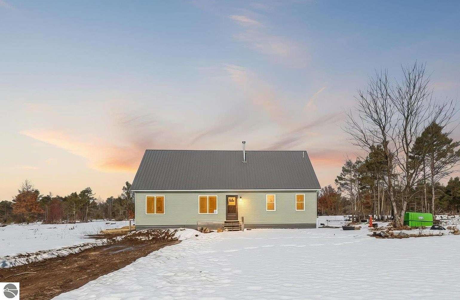 10 Acres of Land with Home for Sale in Le Roy, Michigan