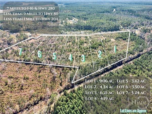 4.19 Acres of Residential Land for Sale in Pembroke, Georgia