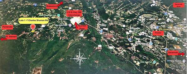 4.19 Acres of Residential Land for Sale in Pembroke, Georgia