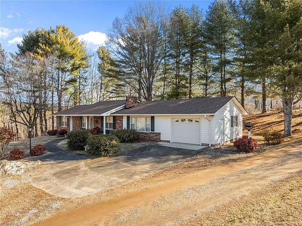 3.1 Acres of Land with Home for Sale in Lawsonville, North Carolina