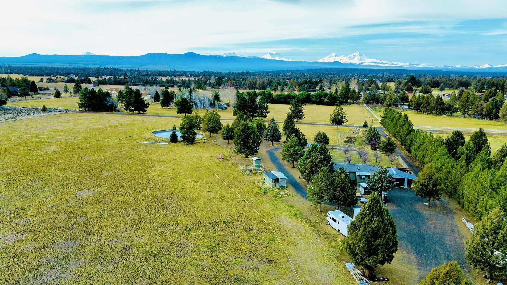 9.54 Acres of Residential Land with Home for Sale in Bend, Oregon