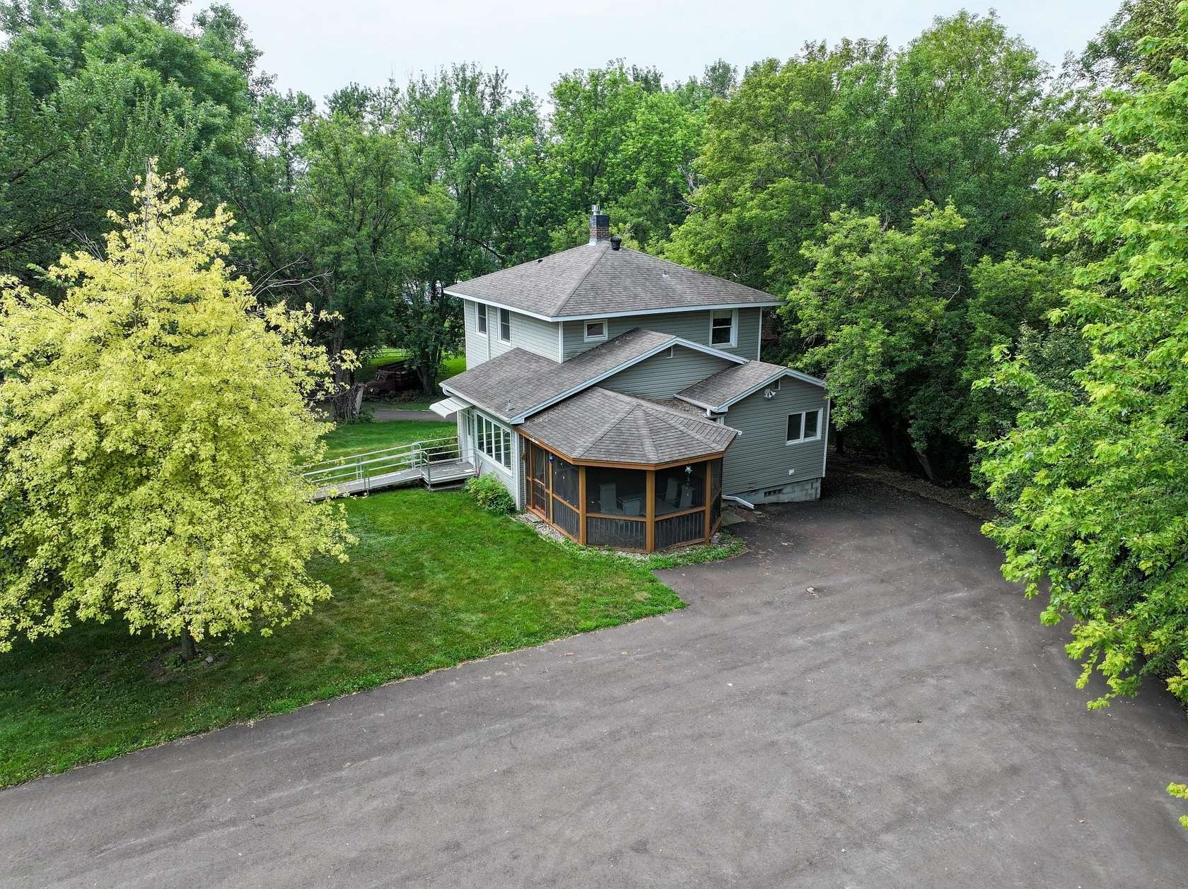 8.58 Acres of Land with Home for Sale in Glenwood, Minnesota