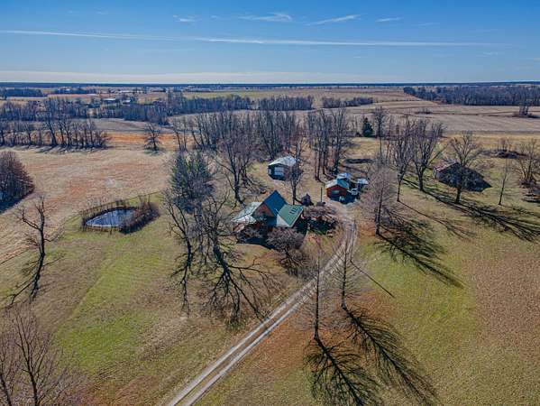13 Acres of Land with Home for Sale in Clark, Missouri