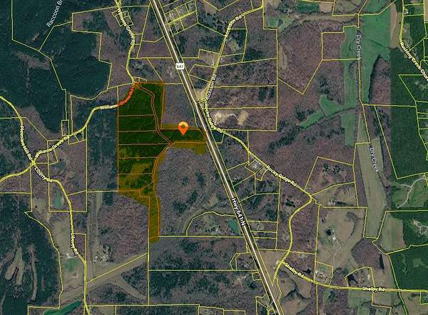 93.2 Acres of Recreational & Residential Land for Sale in Camden, Tennessee