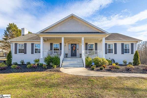 10.6 Acres of Land with Home for Sale in Piedmont, South Carolina