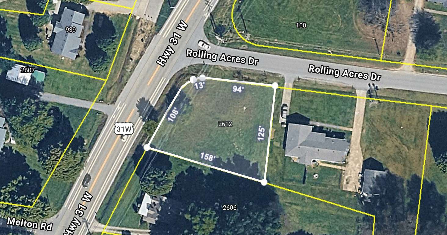 0.38 Acres of Commercial Land for Auction in White House, Tennessee