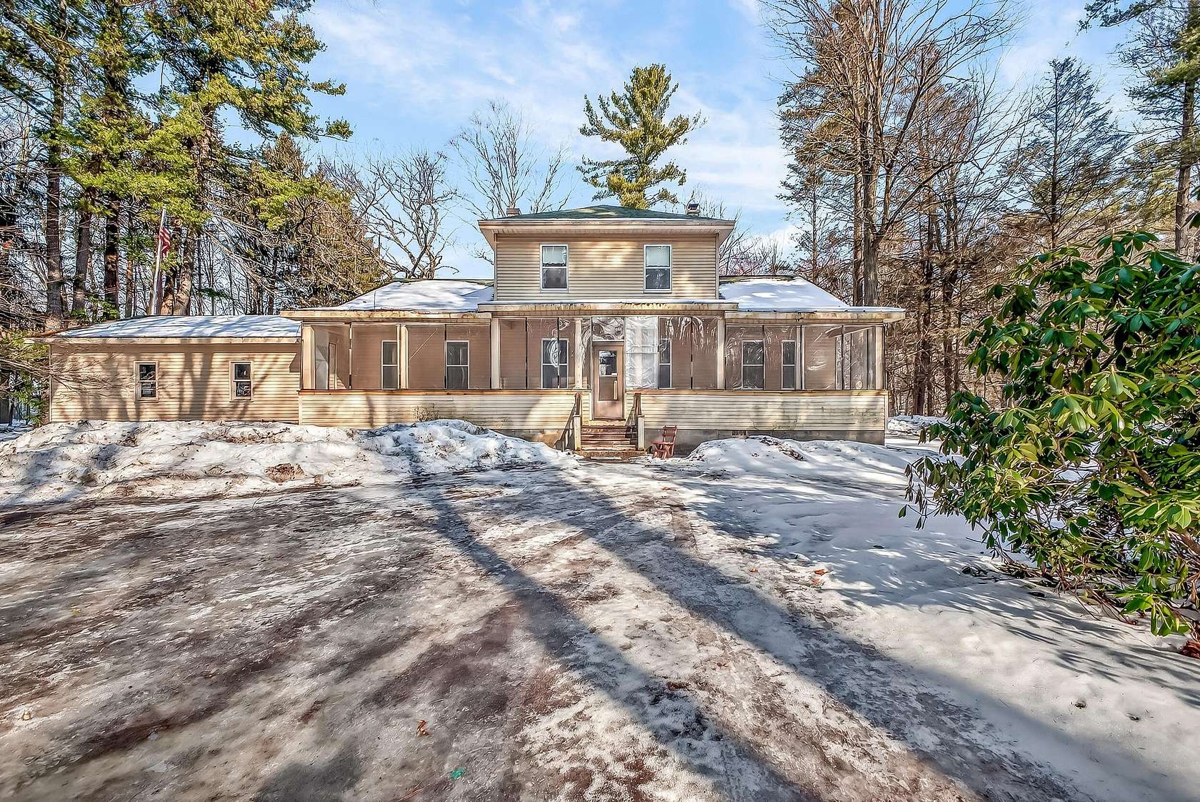 10.7 Acres of Land with Home for Sale in Montague, Michigan