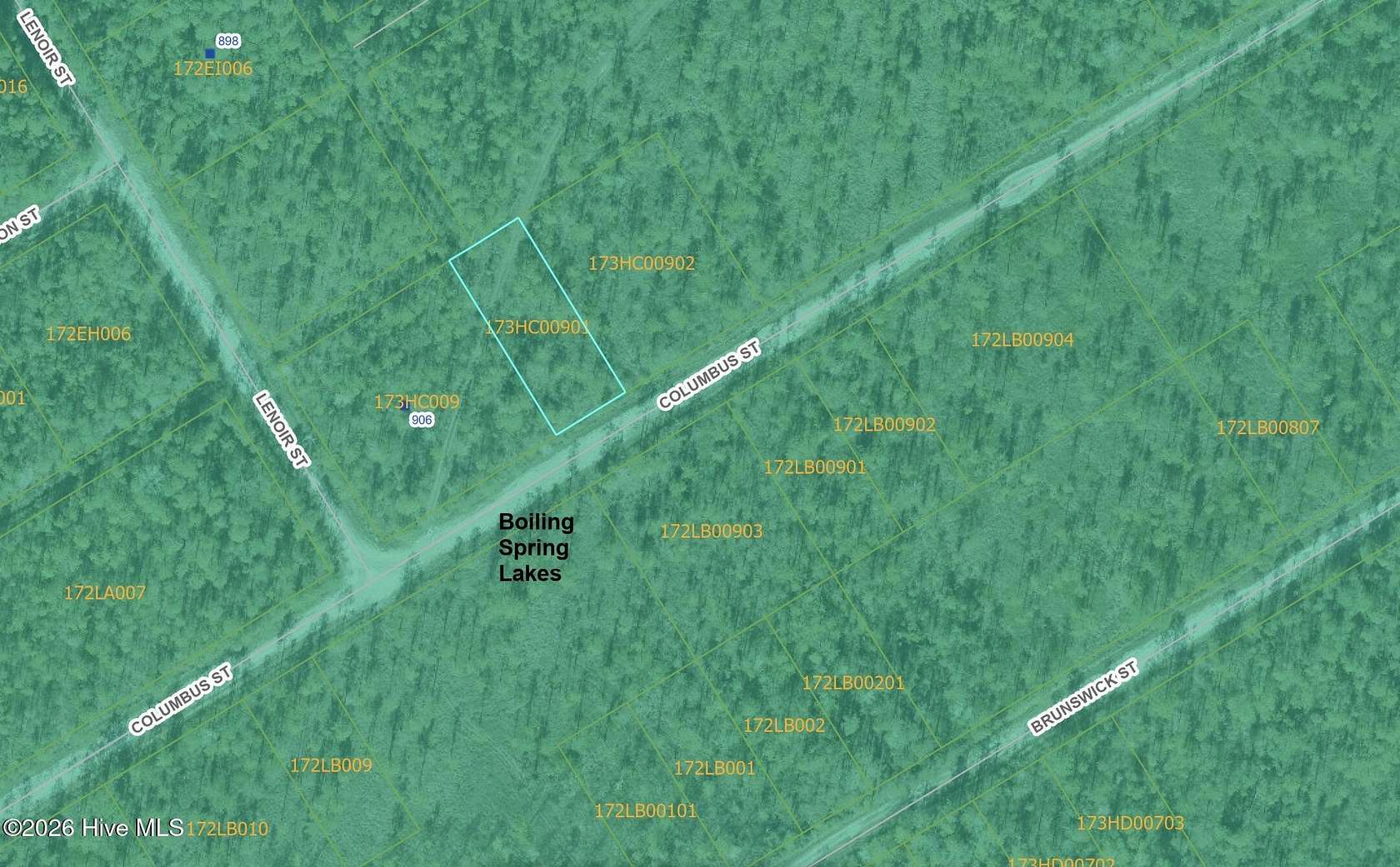 0.37 Acres of Land for Sale in Boiling Spring Lakes, North Carolina