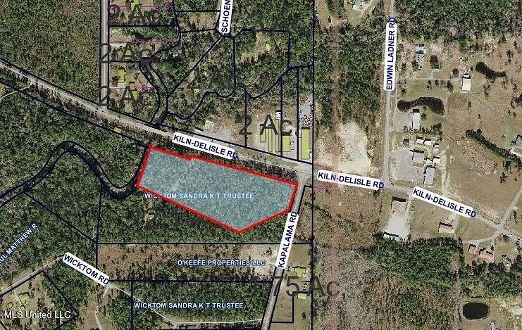 6.7 Acres of Land for Sale in Pass Christian, Mississippi