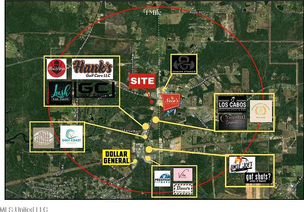 6.7 Acres of Land for Sale in Pass Christian, Mississippi