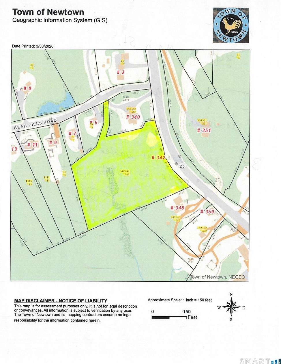 3 Acres of Residential Land for Sale in Newtown, Connecticut