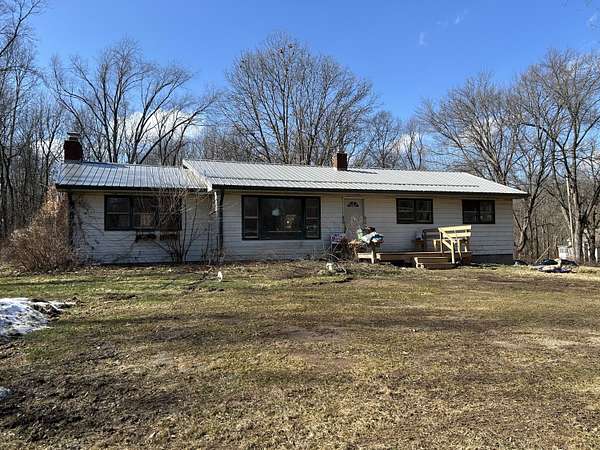 17.5 Acres of Land with Home for Sale in Three Rivers, Michigan