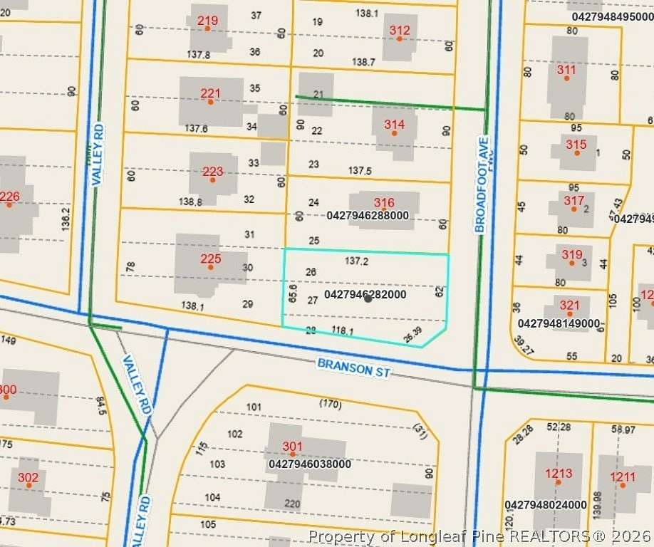 0.23 Acres of Residential Land for Sale in Fayetteville, North Carolina