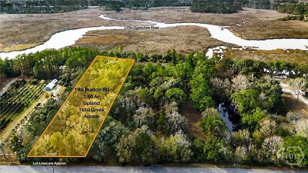 1.5 Acres of Residential Land for Sale in Savannah, Georgia