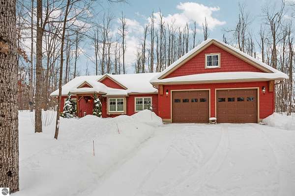 3 Acres of Residential Land with Home for Sale in Elmira, Michigan