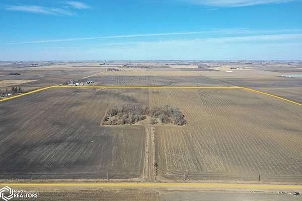 160 Acres of Agricultural Land for Sale in Nemaha, Iowa