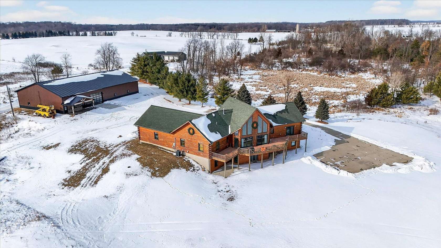 10 Acres of Land with Home for Sale in Hubbardston, Michigan