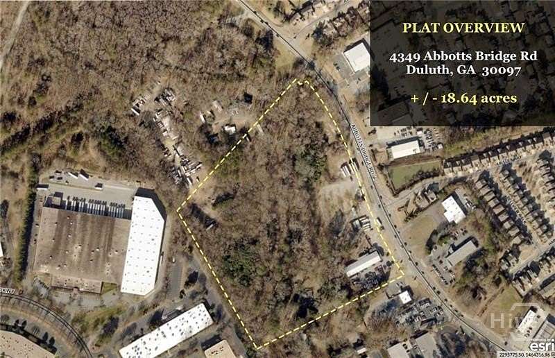 18.6 Acres of Improved Mixed-Use Land for Sale in Duluth, Georgia