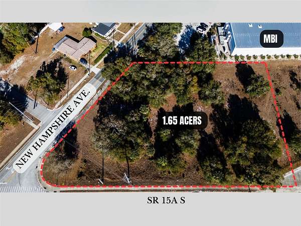 1.65 Acres of Commercial Land for Sale in DeLand, Florida