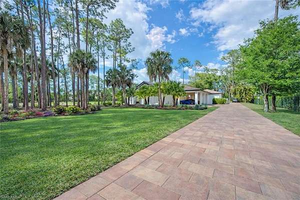 2.38 Acres of Land with Home for Sale in Naples, Florida