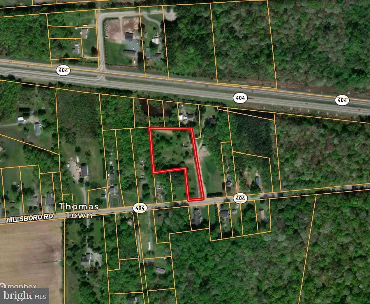 2.44 Acres of Residential Land with Home for Sale in Denton, Maryland