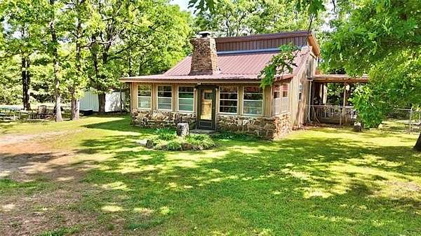 10 Acres of Recreational Land with Home for Sale in Quinton, Oklahoma