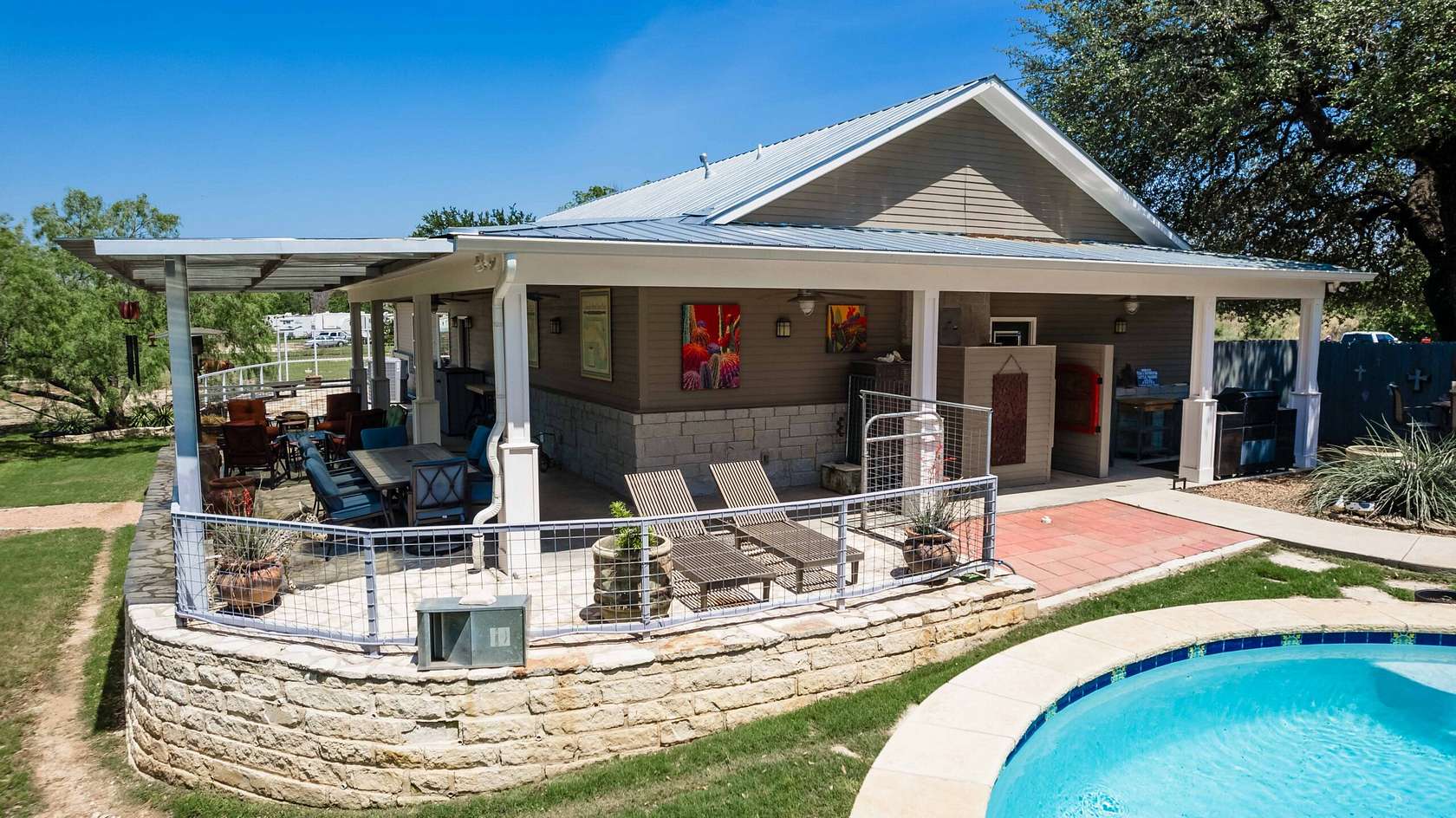 3 Acres of Land with Home for Sale in San Saba, Texas