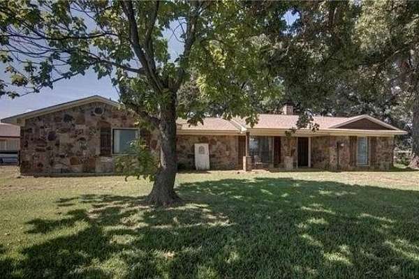 17.7 Acres of Land with Home for Lease in Aubrey, Texas