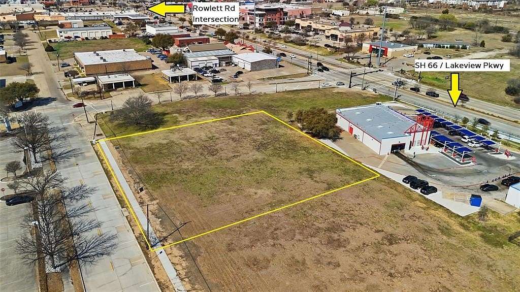 0.92 Acres of Mixed-Use Land for Sale in Rowlett, Texas