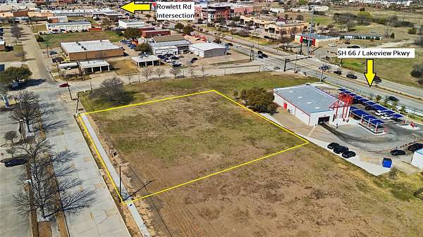 0.92 Acres of Mixed-Use Land for Sale in Rowlett, Texas