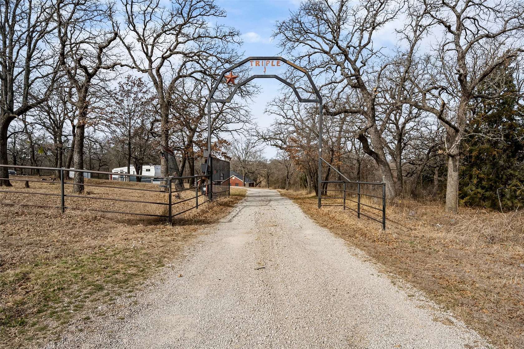 6.5 Acres of Land with Home for Sale in Poolville, Texas