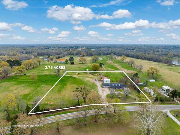 3.75 Acres of Land with Home for Sale in Powderly, Texas