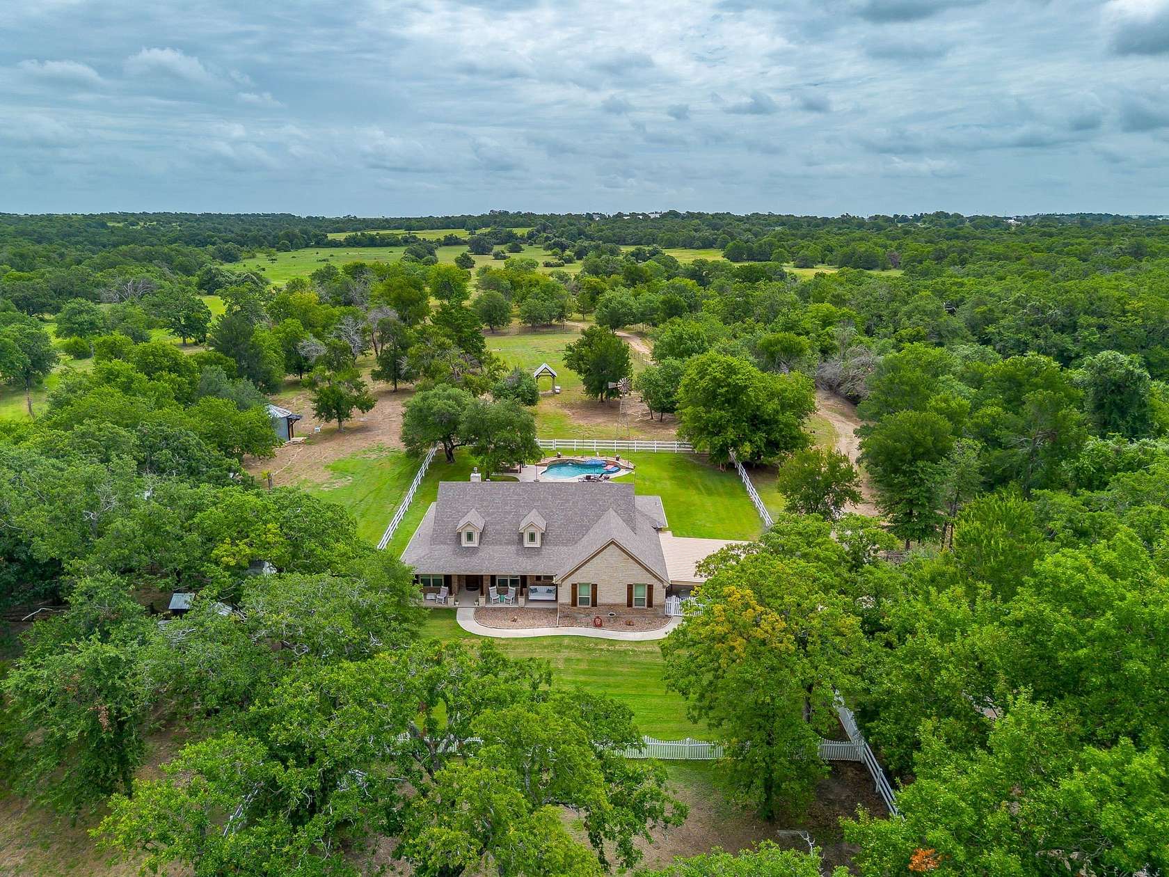 18.2 Acres of Land with Home for Sale in Springtown, Texas