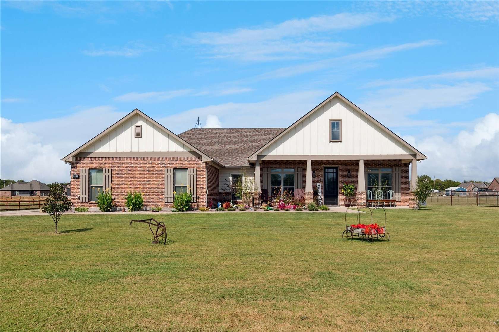 1.5 Acres of Land with Home for Sale in Trenton, Texas