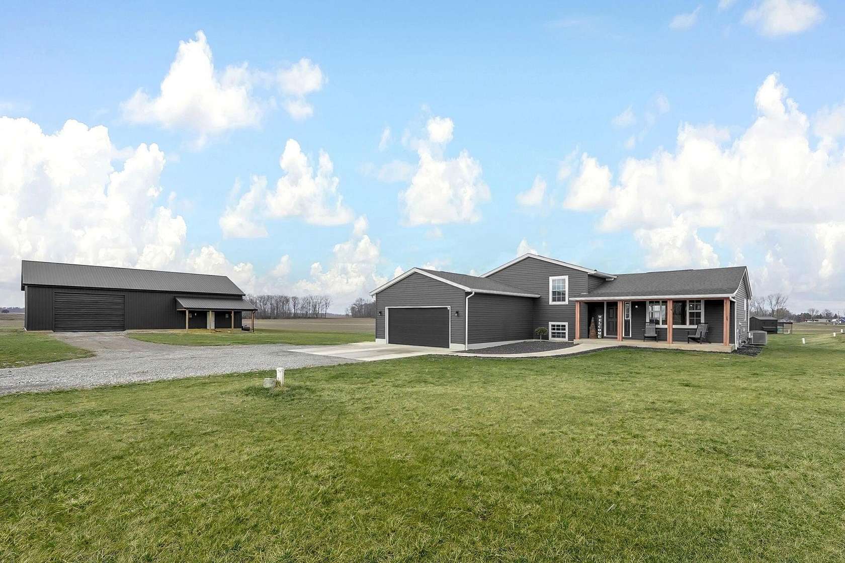 1.66 Acres of Land with Home for Sale in Richwood, Ohio