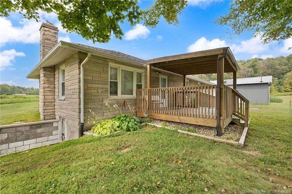 149 Acres of Agricultural Land with Home for Auction in Vallonia, Indiana