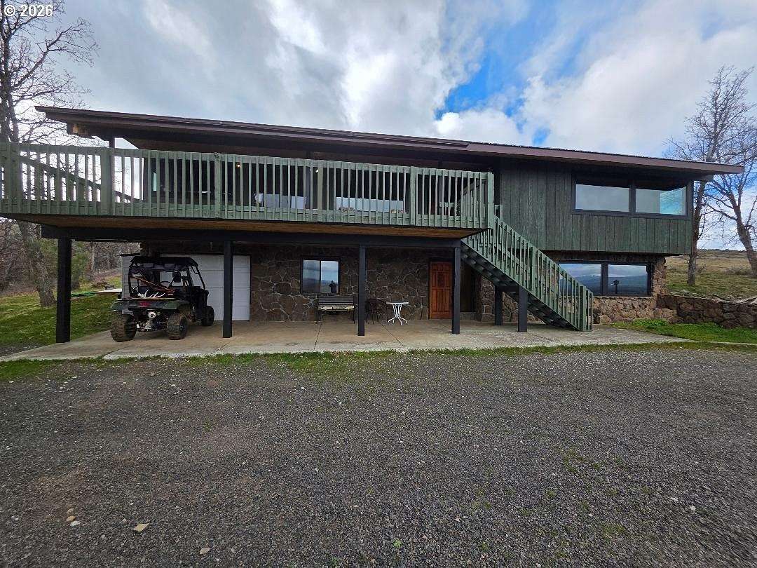 80 Acres of Recreational Land with Home for Sale in Maupin, Oregon